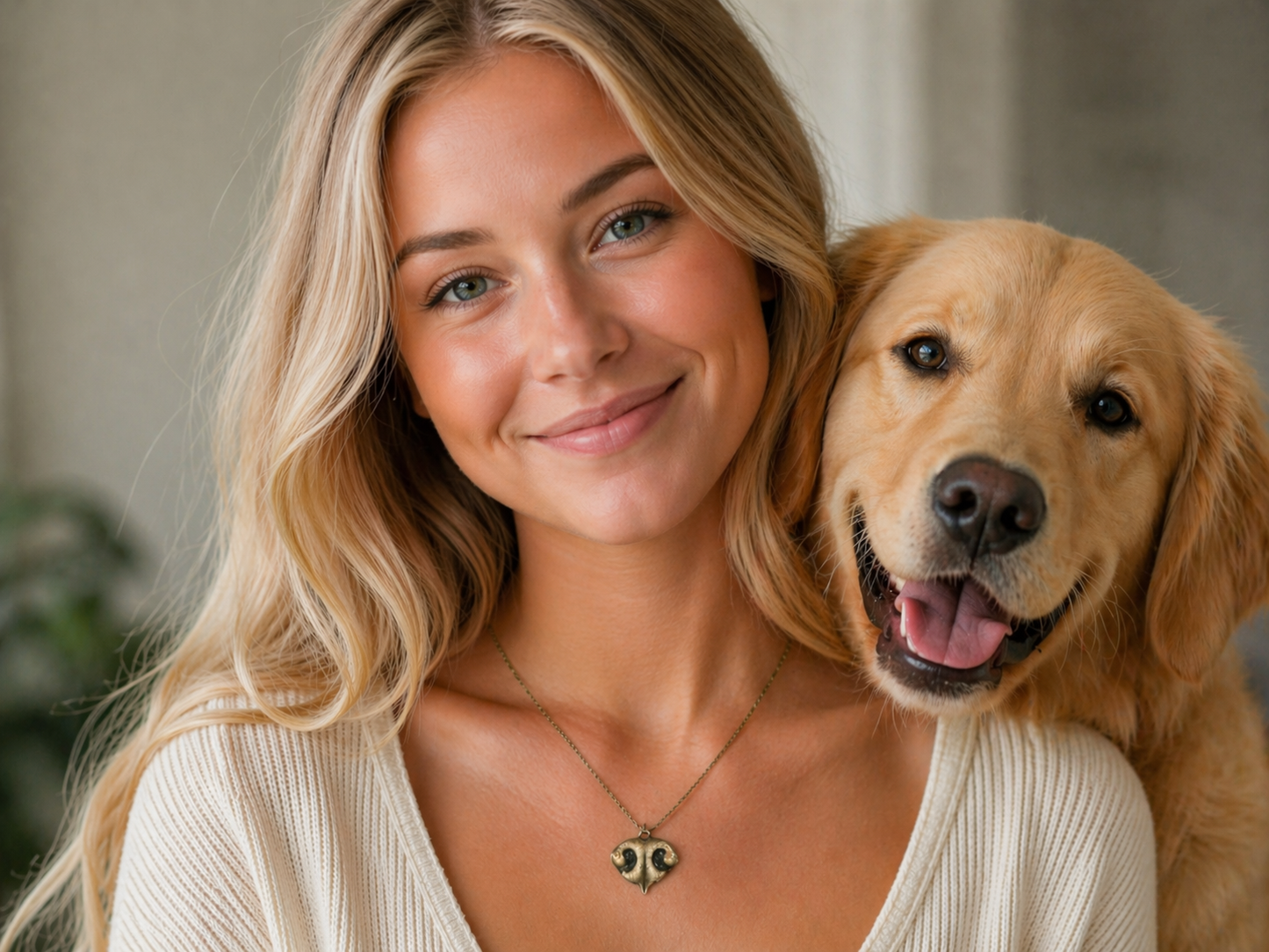 The Forever Boop. Custom Designed Pet Nose Pendant - Dog or Cat